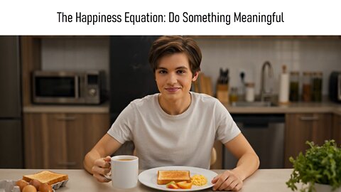 Do Something Meaningful: Why Happiness Isn't What You Think