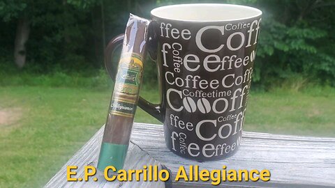 E.P. Carrillo Allegiance cigar review
