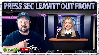 KAROLINE LEAVITT FIRST PRESS BRIEFING LIVE | LOUD MAJORITY 1.28.25 1pm