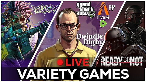 🔴LIVE IN 1440p! - FRAGPUNK Then GTAV RP!! | Dwindle Digby | Then READY OR NOT? - Come Hang Out!