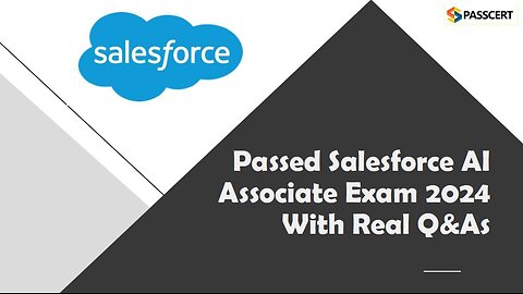 Tips to Prepare for Salesforce AI Associate Certification Exam