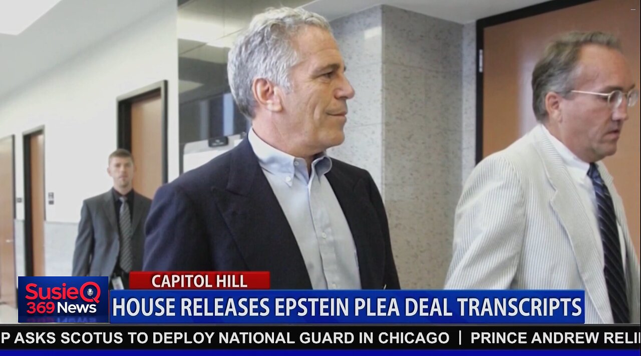 HOUSE RELEASES EPSTEIN PLEA DEAL TRANSCRIPTS