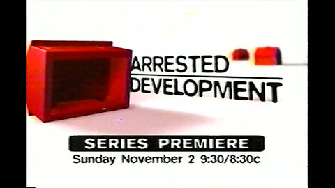 October 12, 2003 - 'Arrested Development' Series Premiere Promo