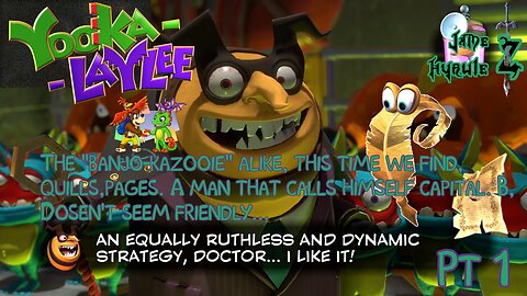 Yooka Laylee pt 1 (1080p) (Webcam+mic)