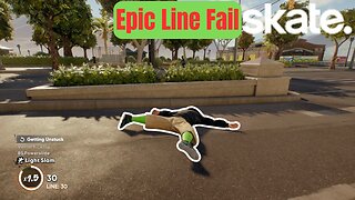 EA Skate. | Epic Line Fail | San Vansterdam | 4K