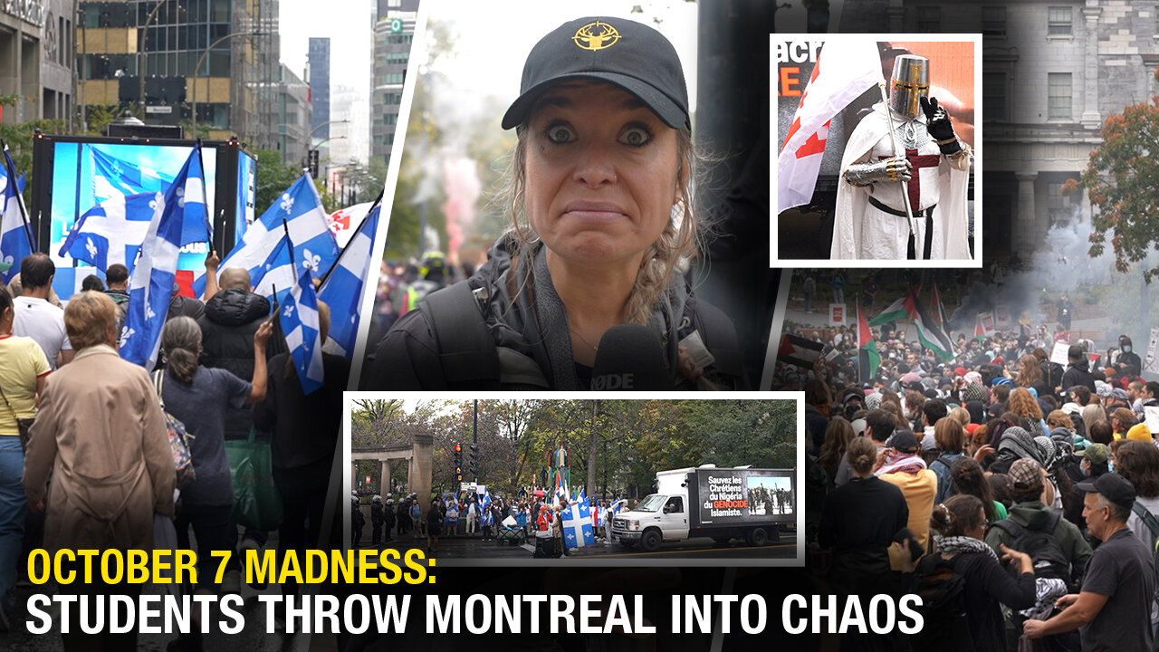Duelling Demonstration on Two-Year Anniversary of Hamas Terrorist Attack
