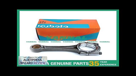 New V2607 Connecting Rod 1J700-22012 For Kubota Genuine Engine Parts Review