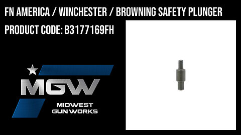 FN America / Winchester / Browning Safety Plunger - B3177169FH