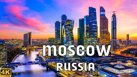 Journey Through Moscow: History, Art, and Architecture |Moscow Russia 4K Drone Footage 2025|