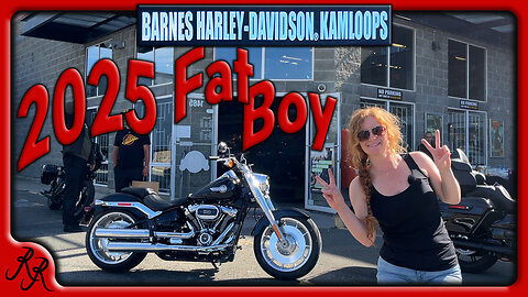 I Rode The New 2025 Harley Fat Boy!