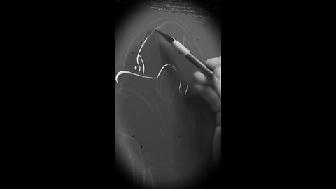 Scratch Art of Captain America