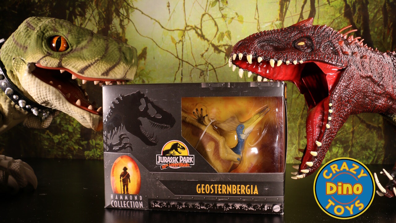 Jurassic World Hammond Collection Geosternbergia Unboxed Dinosaur Toys @target @walmart @netflix