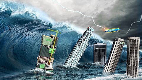 GTA 5 - The BIGGEST Tsunami EVER!!