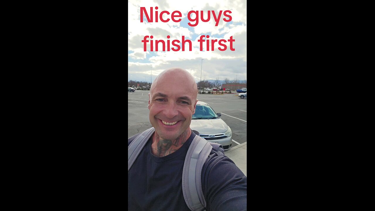 Nice guys, finish first.