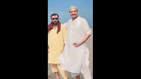 my friend and me in flood