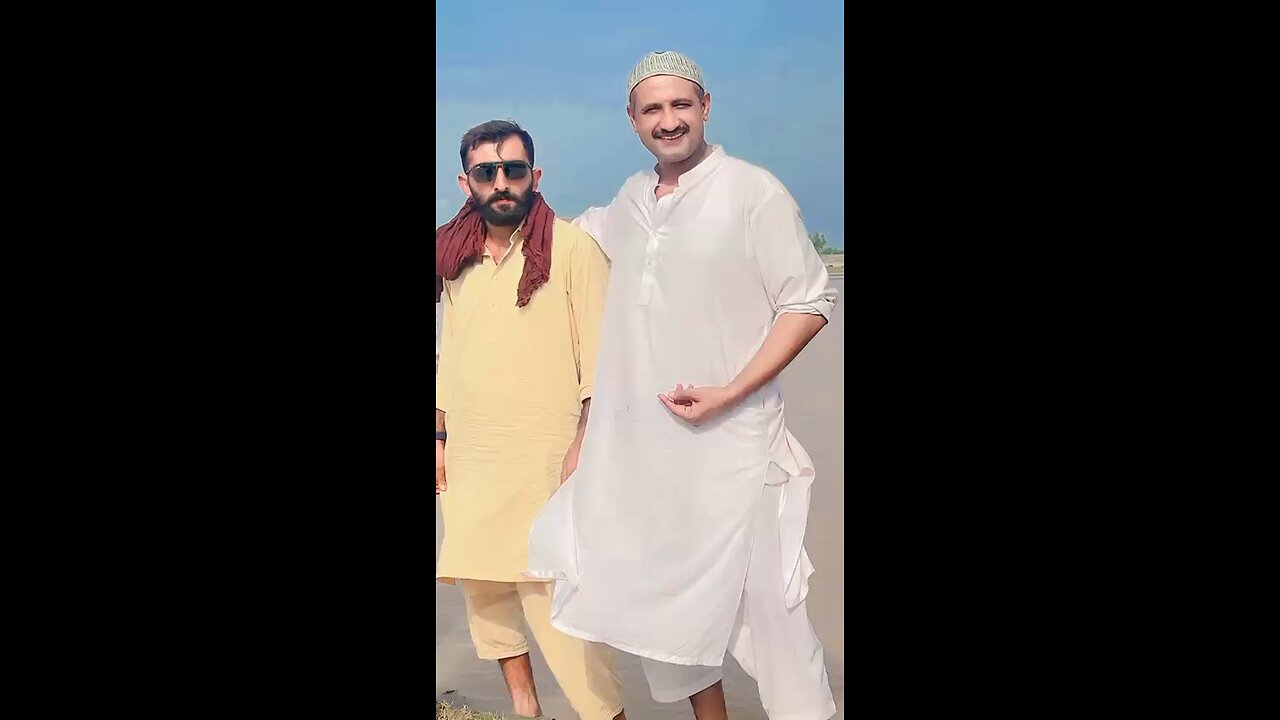 my friend and me in flood