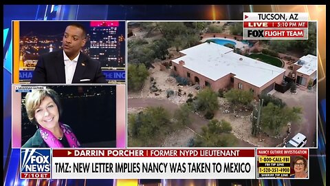 Fmr NYPD Lt: No Facts Support Nancy Guthrie Was Taken Into Mexico