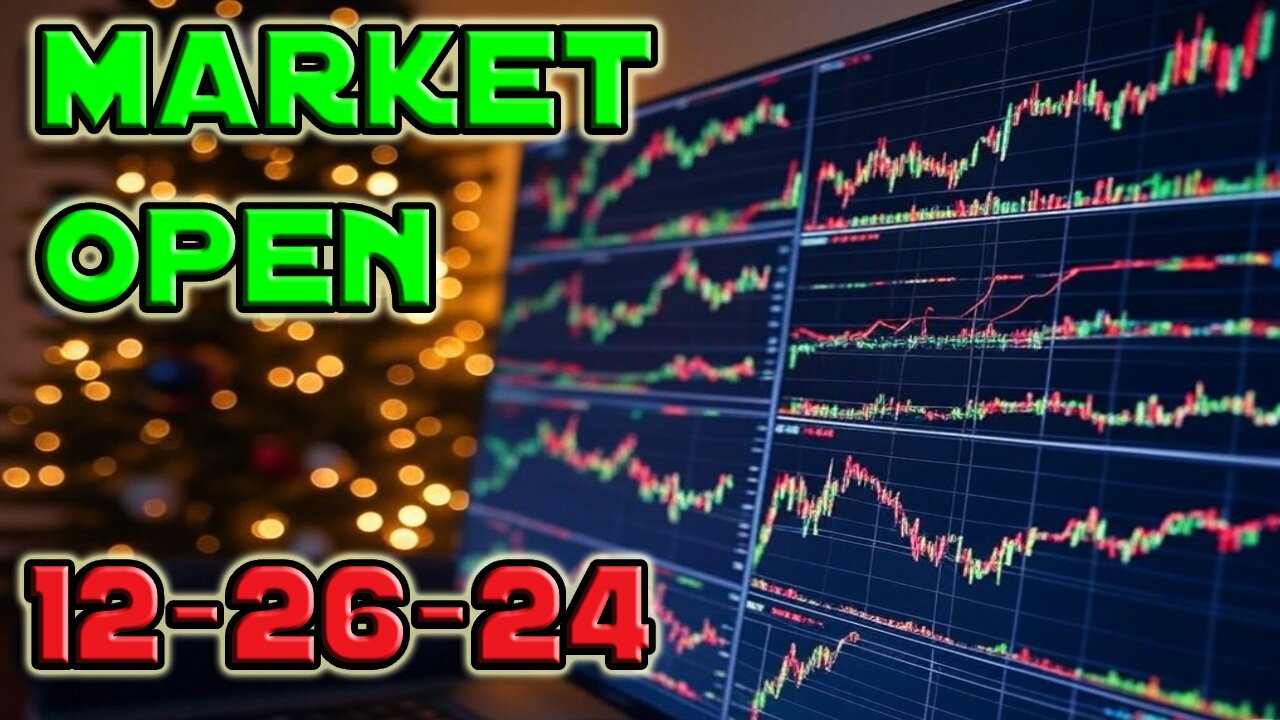 LIVE Market Open: Jobless Claims Skyrocket, Futures Crash – Must-See Insights for 12-26-24