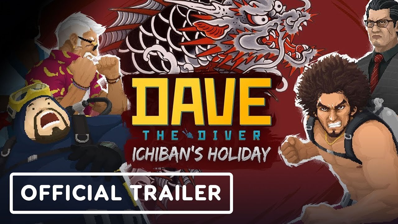 Dave the Diver x Like a Dragon - Ichiban’s Holiday Content Pack DLC Trailer | State of Play 2025