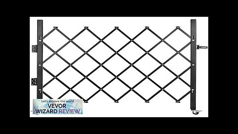 VEVOR Single Folding Security Gate 48" H x 66" W Folding Door Review