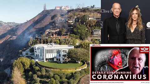 Ultimate #EarlyCOVIDSurvivors - Steve Pieczenik , Tom Hanks LA house fire miracle !