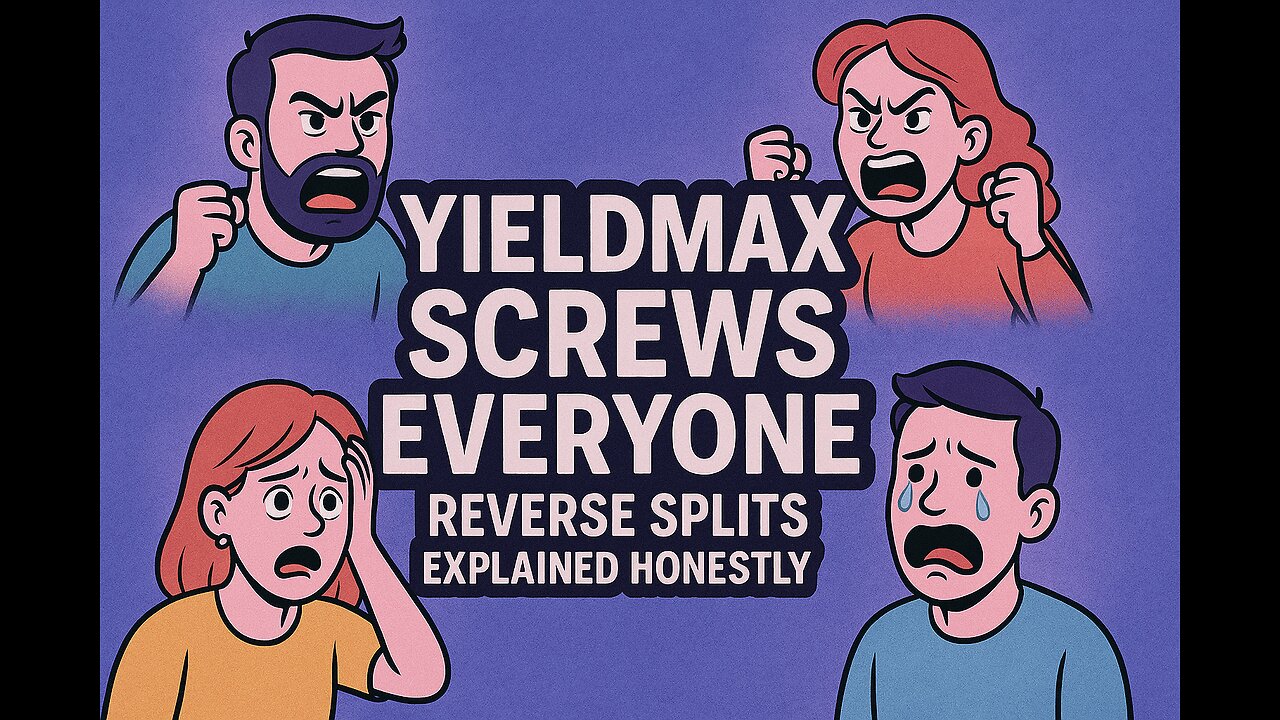 Breaking News MORE! Yieldmax Reverse Splits MSTY! What You Need to Know! 📉