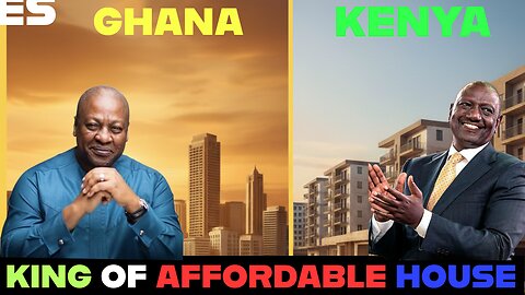 GHANA'S BIG HOUSING LEAP - Inspired by Kenya? | Affordable Homes Announced.