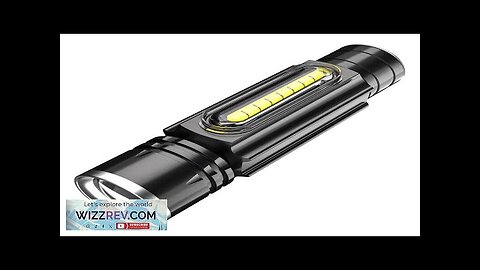 Bikight WL82 X9 LED+COB USB Charging Flashlight Zoomable 5 Modes LED Torch Review