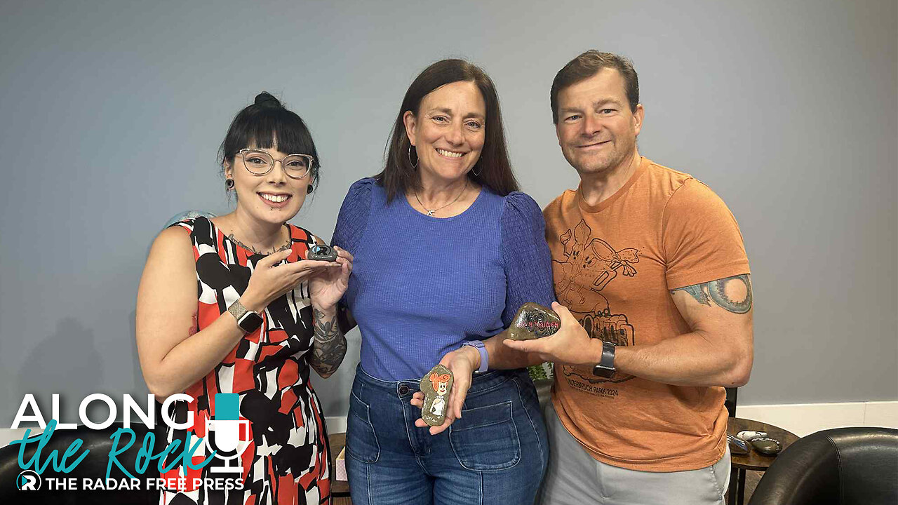 Spreading Kindness One Rock at a Time | walk4rox on Along the Rock Podcast