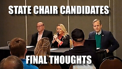 Let's Discuss the Candidates for Michigan Republican Party Chair