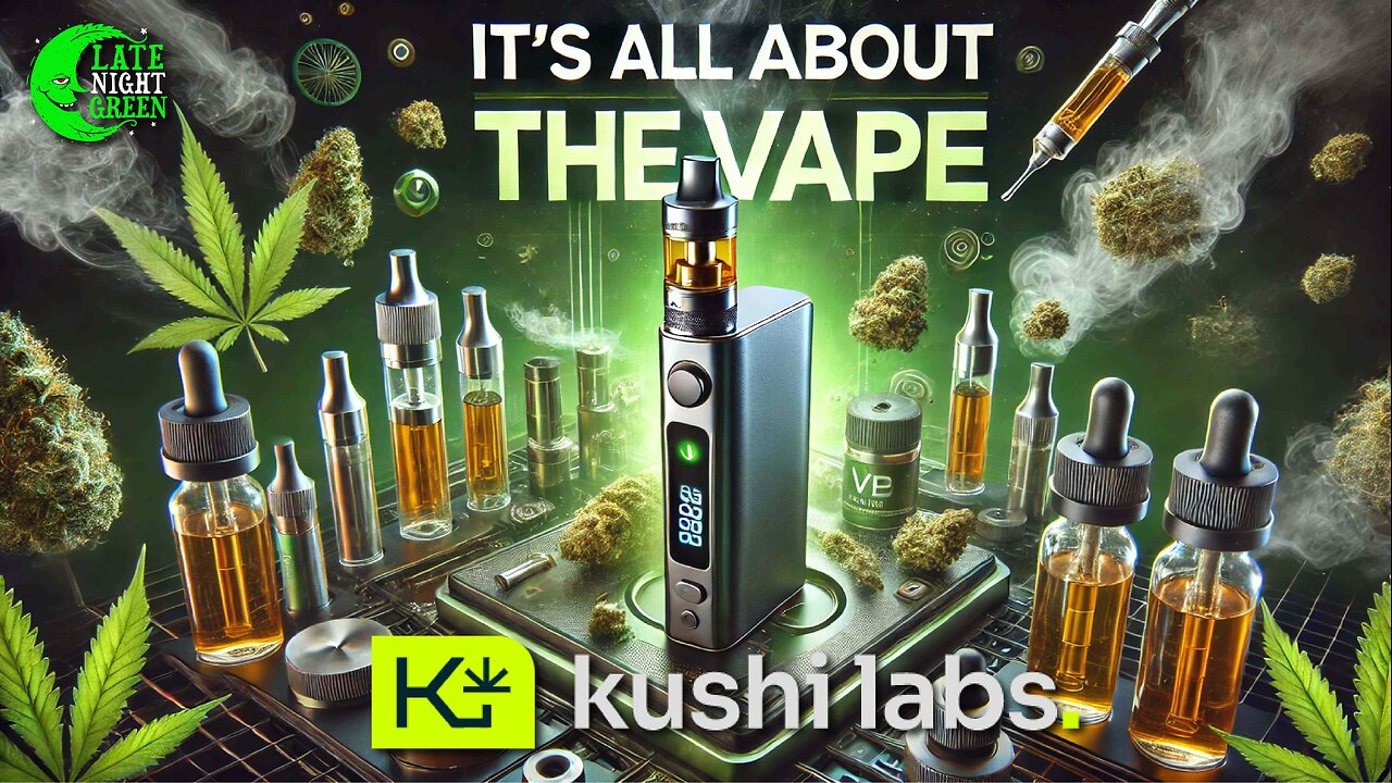 Kushi Labs Says its all about "The Vape" | The Late Night Green Podcast