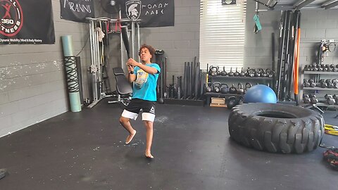 Clubbell Throw & Settle