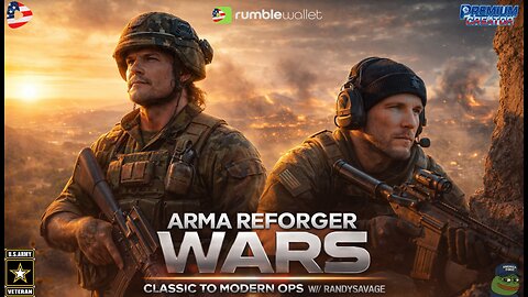 🪖 ARMA REFORGER WARS: CLASSIC TO MODERN OPS W/ BRO RANDYSAVAGE – BAKHMUT ATTEMPT + JOIN US LIVE!
