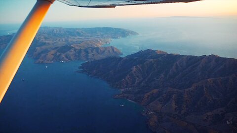 We FLEW Around Catalina Island!