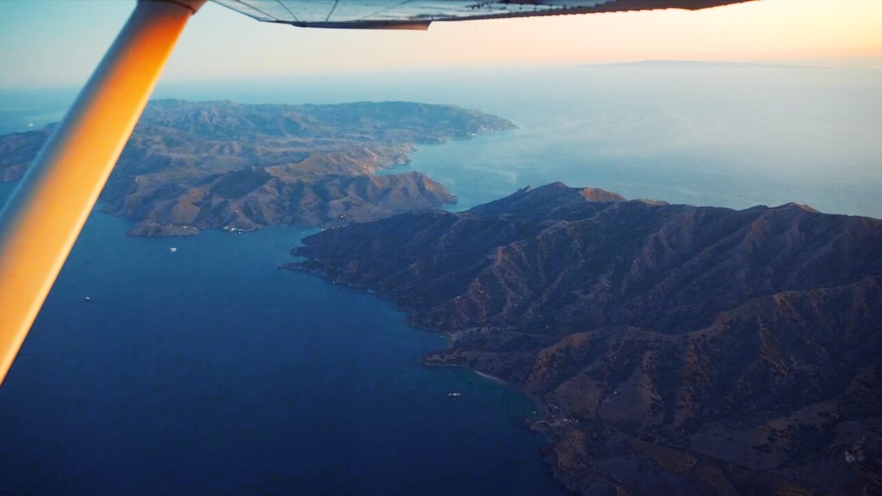 We FLEW Around Catalina Island!