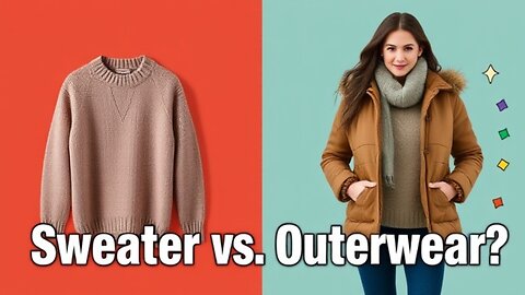 Matching Sweaters with Outerwear: Finding the Right Pair