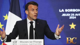 Macron doesn’t love the EU’s drone wall idea