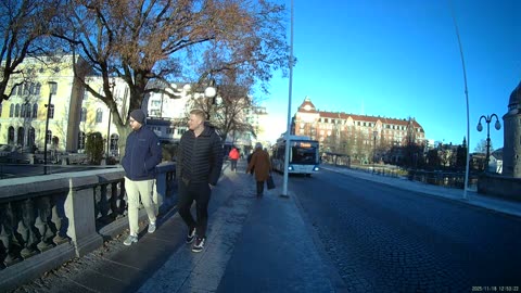 Testar Sportkameran. Örebro 18 Nov. 2025