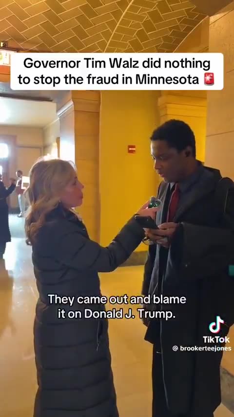 Guy says the ONLY reason that Walz let the Somali fraud continue is because...