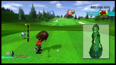 Wii Sports Golf Game2 Part1