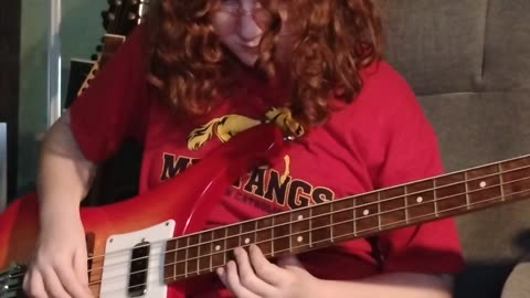 Queen Night at the Opera bass covers: #9 Love of My Life/Queen bass play along by Cara