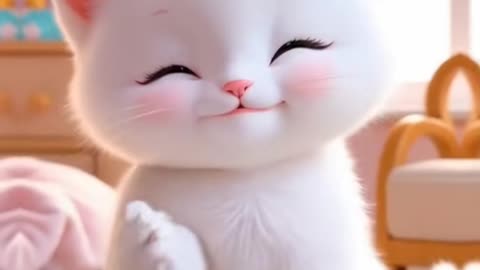 Cat emotion funny english video, cute cat