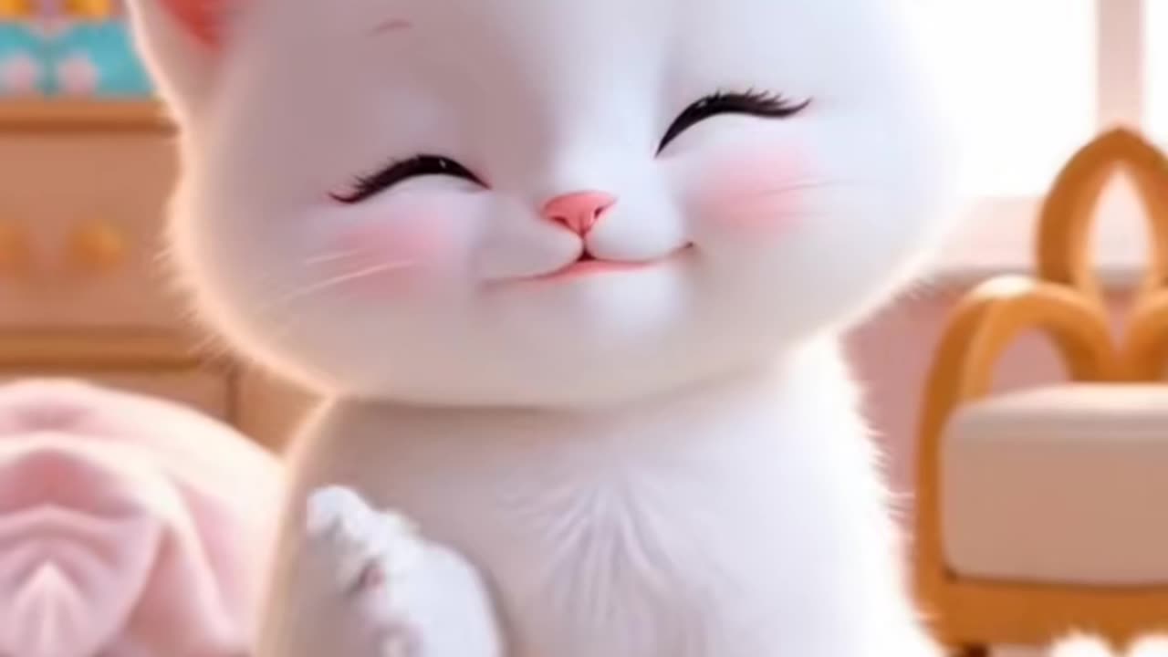 Cat emotion funny english video, cute cat