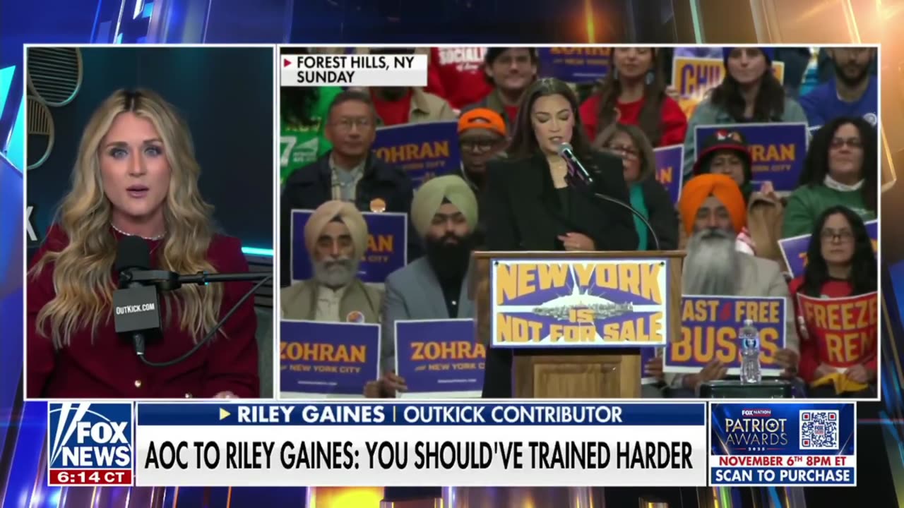 Riley Gaines Dares AOC To Debate After Socialist Lawmaker Backed Male Swimmer Who 'Flashed His Junk'