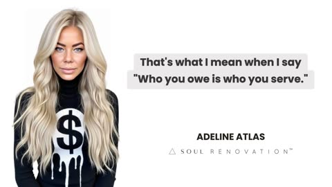 Who You Owe Is Who You Serve: Debt as a Form of Spiritual Submission (By Adeline Atlas)