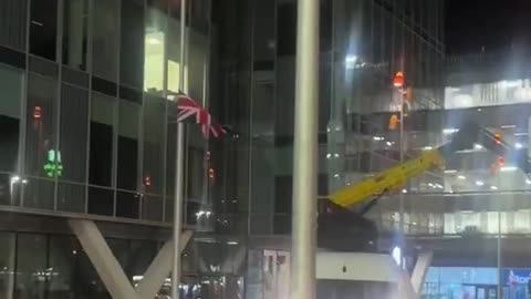 Blackpool council remove British flags from lampposts