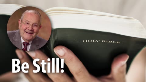 BE STILL​​​​! Psalm 46:10​ – Devotional by Pastor Cecil A. Thompson