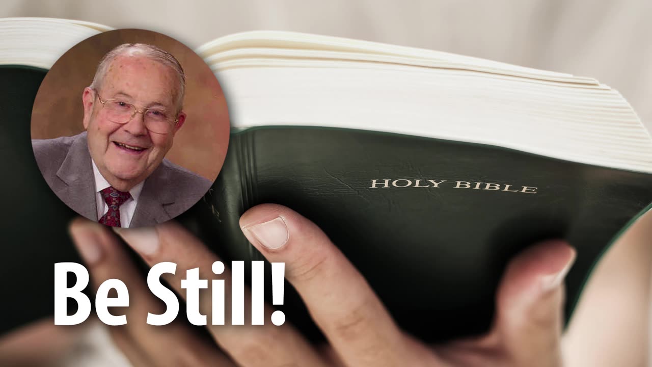 BE STILL​​​​! Psalm 46:10​ – Devotional by Pastor Cecil A. Thompson