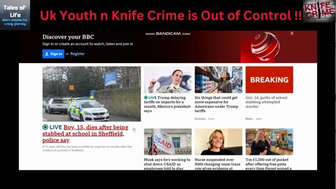 UK Knife Crime is Out of Control !