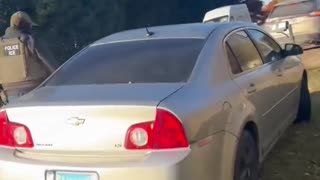 Loudmouth Lupe harassed and impeded DHS agents in Aurora, Illinois.